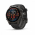 Fenix 8 - 43 мм, AMOLED Sapphire, угольно-черный DLC, пепельно-серый ремешок