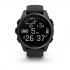 Fenix 8 - 43 мм, AMOLED Sapphire, угольно-черный DLC, пепельно-серый ремешок