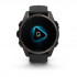 Fenix 8 - 43 мм, AMOLED Sapphire, угольно-черный DLC, пепельно-серый ремешок