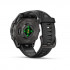 Fenix 8 - 43 мм, AMOLED Sapphire, угольно-черный DLC, пепельно-серый ремешок