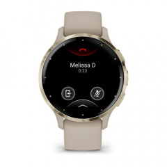Venu 3S soft gold french grey band