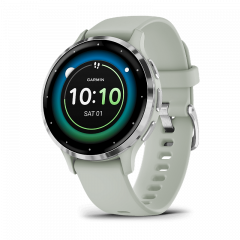 Venu 3S silver stainless sage grey