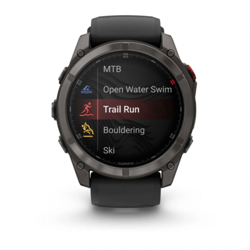 Garmin Fenix 8 PRO, 51 мм AMOLED Sapphire Carbon 