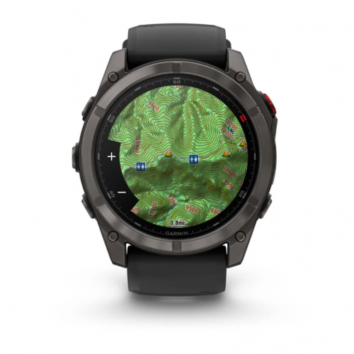 Garmin Fenix 8 PRO, 51 мм AMOLED Sapphire Carbon 