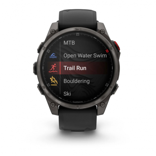 Garmin Fenix 8 PRO 47 мм AMOLED Sapphire Carbon Gray 