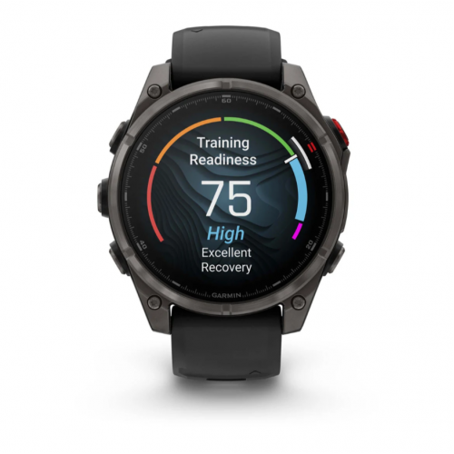 Garmin Fenix 8 PRO 47 мм AMOLED Sapphire Carbon Gray 
