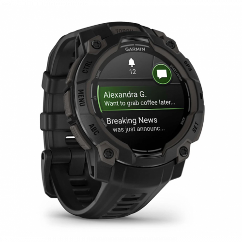 Garmin Instinct 3 AMOLED 45 mm Черный 